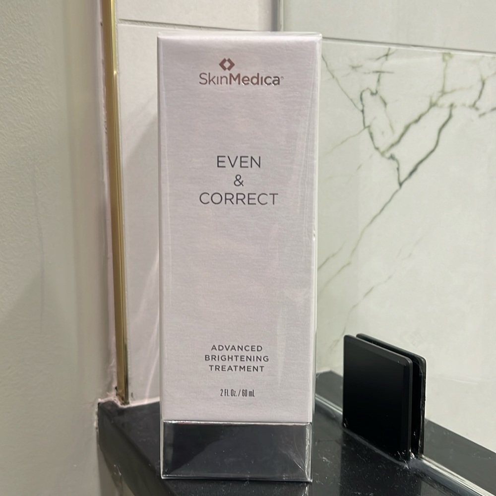 New, unopened full-size SkinMedica Even & Correct Advanced Brightening Treatment